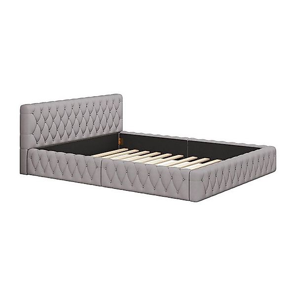 STILVORA Polsterbett 140x200 Jugendbett mit Matratze, aus hautfreundlichem günstig online kaufen