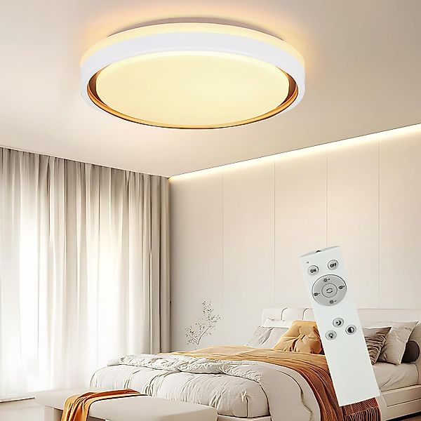ZMH LED Deckenleuchte Wohnzimmer Ø30CM Dimmbar günstig online kaufen