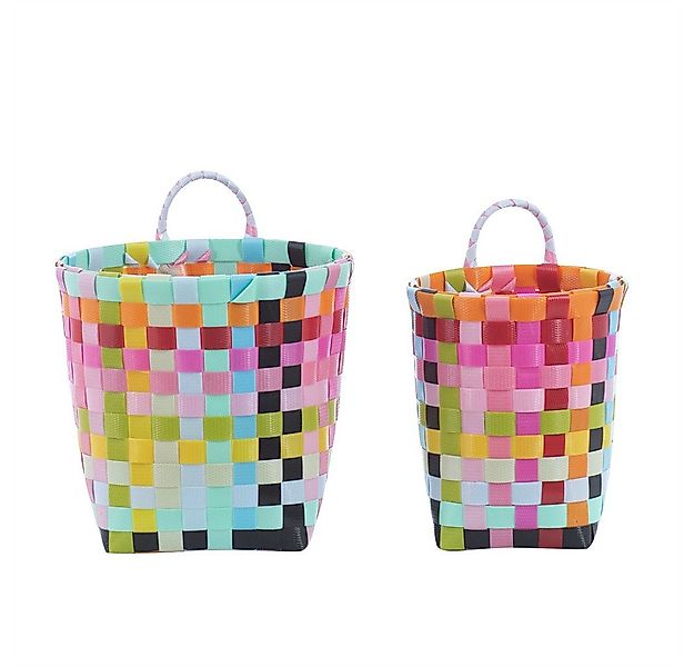 Overbeck And Friends Hängeaufbewahrung Hängekörbchen 2erSet Korb (Kunststof günstig online kaufen