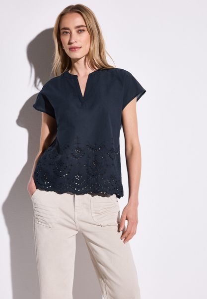 STREET ONE Shirtbluse aus reiner Baumwolle günstig online kaufen