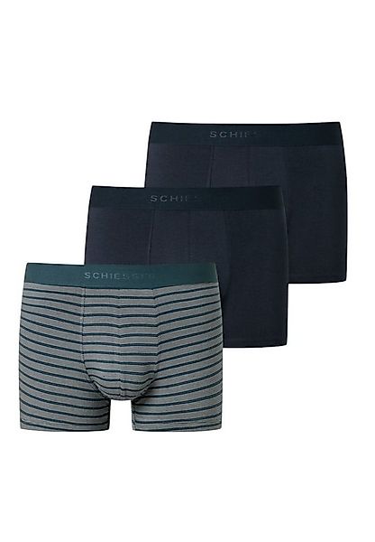 Schiesser Boxershorts Unterwäsche 95/5 Webgummibund 910 dunkelblau/blau ges günstig online kaufen