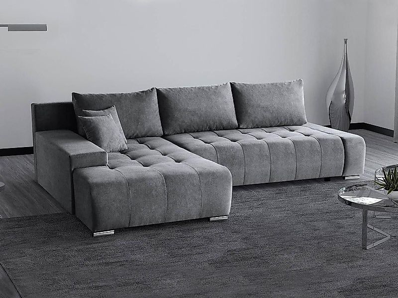 Beautysofa Ecksofa DRACO mit Schlaffunktion und günstig online kaufen