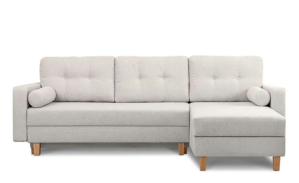 KONSIMO Ecksofa   ¦ weiß ¦ Maße (cm): B: 240 H: 75 Polstermöbel > Sofas > E günstig online kaufen