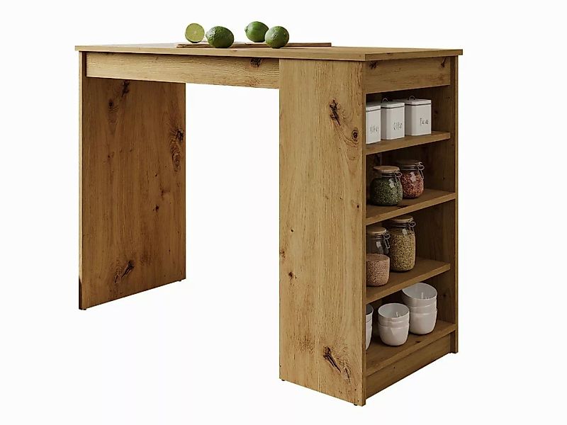 MIRJAN24 Bartisch Zotino (mit Regale), 102 günstig online kaufen