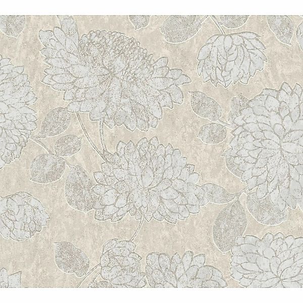 A.S.Creation Vliestapete Attractive 2 Floral beige B/L: ca. 53x1005 cm günstig online kaufen