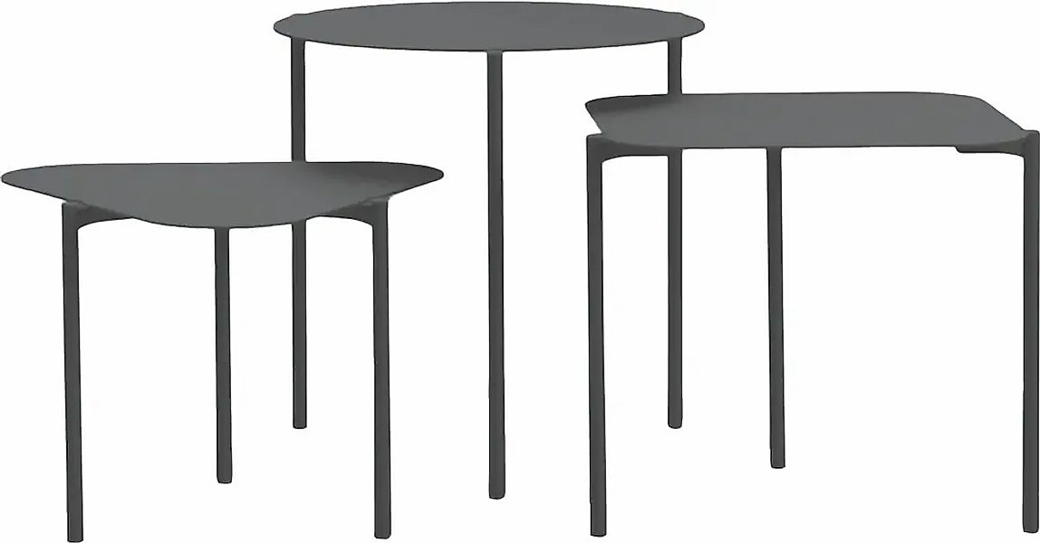 Spinder Design Beistelltisch "Doremi", Metall, 3er-Set günstig online kaufen