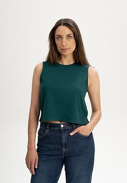 MELA Tanktop Cropped Tanktop Style RUSHI Ärmellos günstig online kaufen