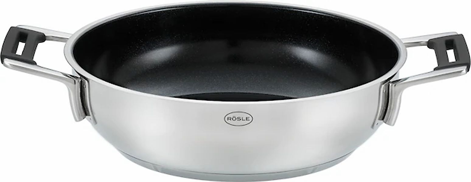 RÖSLE Servierpfanne »SILENCE PRO CeraPlus«, Edelstahl 18/10, (1 tlg.), natü günstig online kaufen