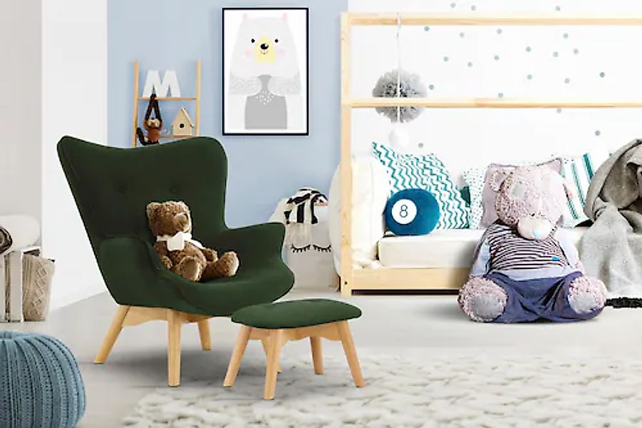 Home affaire Sessel »Duca Mini« in kleiner Ausführung für Kinder günstig online kaufen