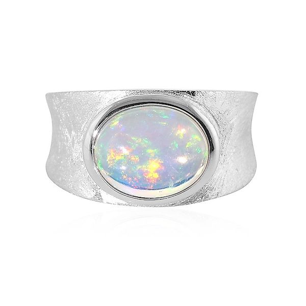 Cavill Silberring Äthiopischer Welo Opal Oval günstig online kaufen