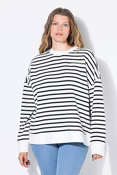 Studio Untold Sweatshirt Sweatshirt oversized Ringel günstig online kaufen