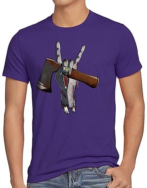 style3 T-Shirt Rock Zombie halloween untot friedhof günstig online kaufen