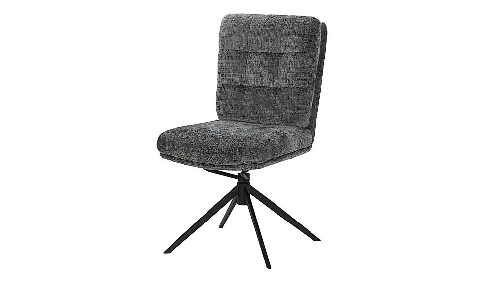 Drehstuhl  Felipe ¦ grau ¦ Maße (cm): B: 47 H: 91 T: 66.0 Stühle > Polsters günstig online kaufen
