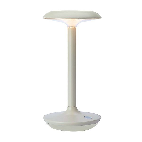 LED-Tischleuchte Petit, greige, Aluminium, IP44 günstig online kaufen
