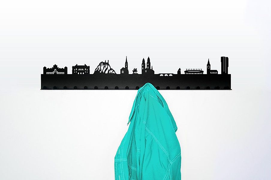 Radius Wandgarderobe Skyline Städte-Garderobe günstig online kaufen