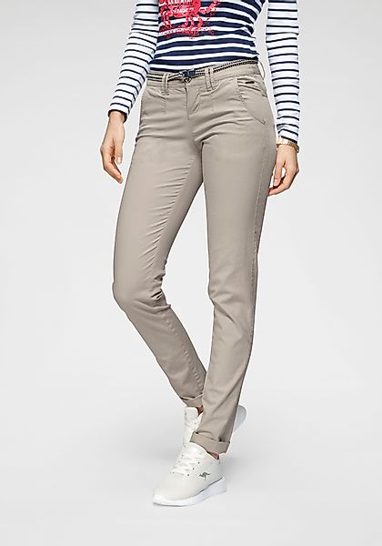 KangaROOS Chinohose (Set, 2-tlg., mit Gürtel) günstig online kaufen