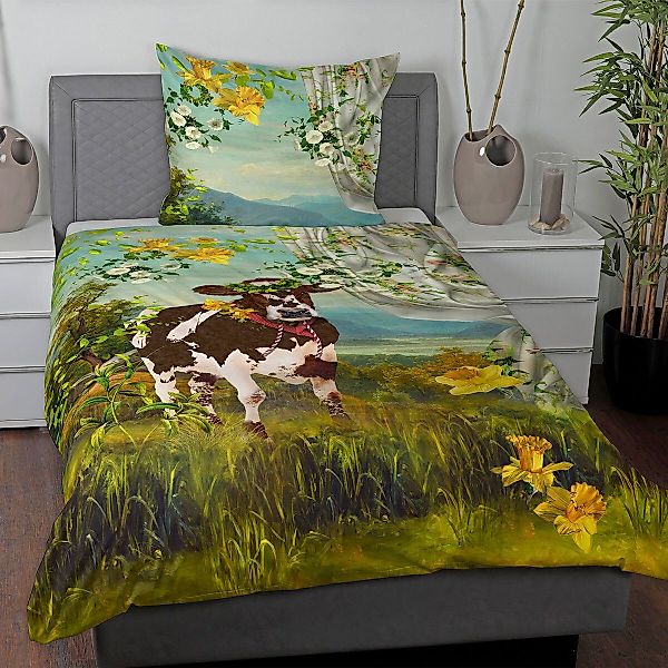 TRAUMSCHLAF Bettwäsche Franzi, Mako Satin, 2 günstig online kaufen