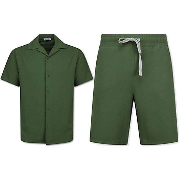 Enos  Jogginganzüge Twinset – Geripptes Oversize Hemd – günstig online kaufen