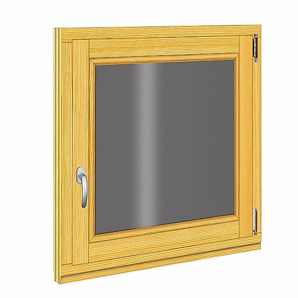 Roro Holzfenster Fichte 78 cm x 78 cm DIN R günstig online kaufen