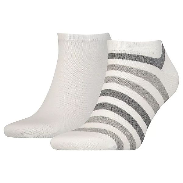 Tommy Hilfiger Duo Stripe Sneaker Socken 2 Paare EU 43-46 White günstig online kaufen