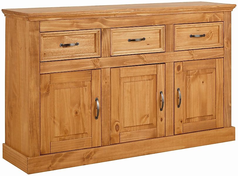 OTTO home Sideboard "Selma" Kommode aus massivem Kiefernholz, Breite 145 cm günstig online kaufen