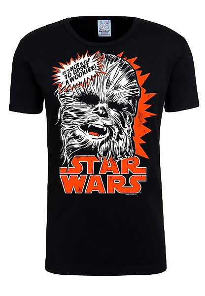 LOGOSHIRT T-Shirt "Chewbacca", mit lizenziertem Originaldesign günstig online kaufen