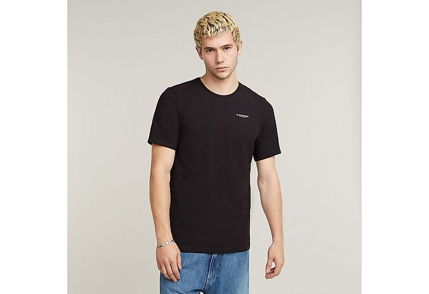 G-STAR T-Shirt Slim Base mit Rundhals, Baumwollmix günstig online kaufen