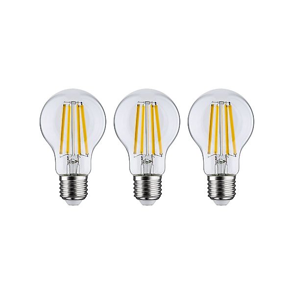 Paulmann LED-Leuchtmittel »Eco-Line 3er Pack AGL 840lm 4W 3000K klar 230V«, günstig online kaufen