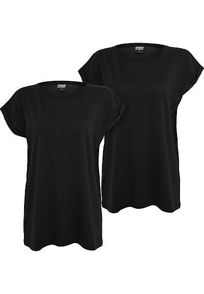 URBAN CLASSICS T-Shirt Urban Classics Damen Ladies Extended Shoulder Tee 2- günstig online kaufen
