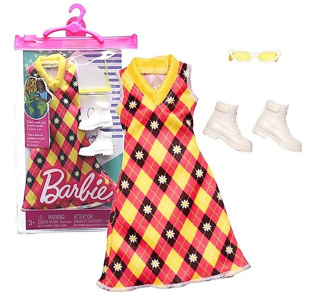 Barbie Puppenkleidung Daisies & Checks Barbie Puppen-Kleidung Mattel Trend günstig online kaufen