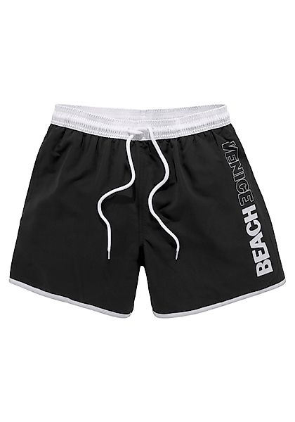 Venice Beach Badeshorts "Bo", mit Logodruck am Bein günstig online kaufen