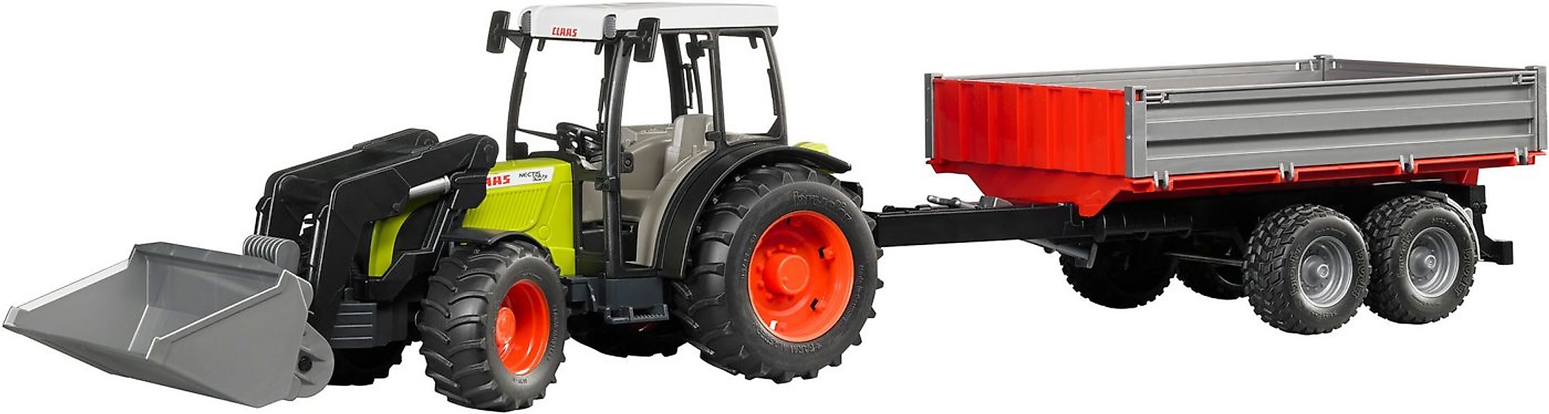 Bruder® Spielzeug-Traktor Claas Nectis 267 F Frontlader mit Bordwandkipper günstig online kaufen
