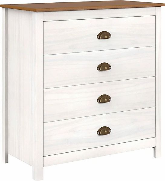 Möbilia Kommode rustikal lackiert günstig online kaufen