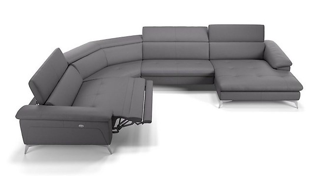 Sofanella Wohnlandschaft Leder STELLA, Wohnlandschaft, Ecksofa, Sofalandsch günstig online kaufen