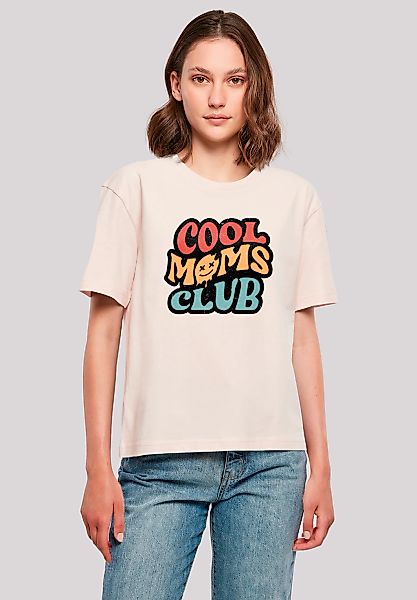 F4NT4STIC T-Shirt "Cooler Moms Club Muttertag Retro Vibe", Premium Qualität günstig online kaufen