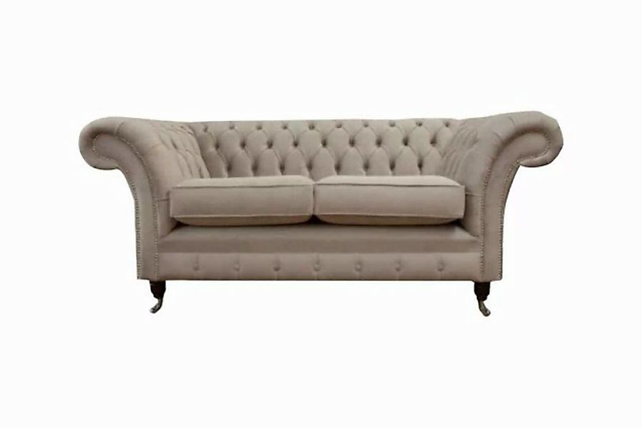 JVmoebel Sofa Chesterfield Textil Polster Sofa Design Luxus Couch Stoff Sof günstig online kaufen