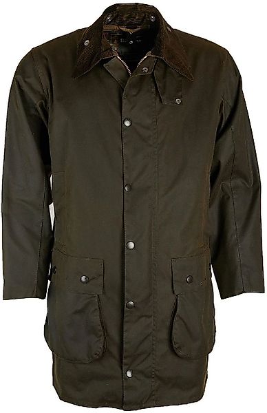 Barbour Northumbria Wachsjacke Grün - Größe 46 günstig online kaufen