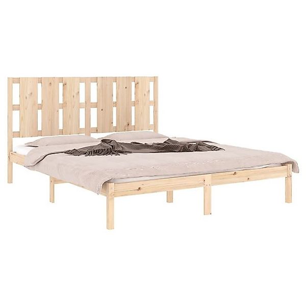 vidaXL Bett Massivholzbett Kiefer 160x200 cm günstig online kaufen