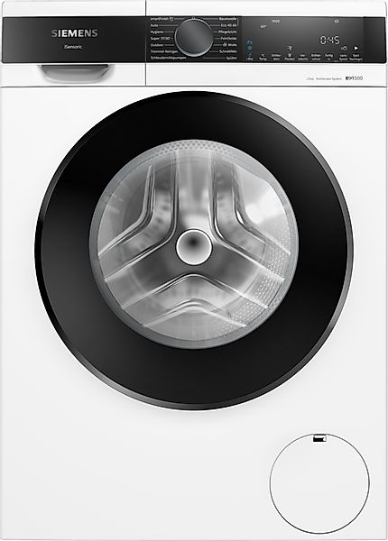 SIEMENS Waschmaschine iQ500 »WG44G2F41«, 9 kg, 1400 U/min, Automatische Was günstig online kaufen
