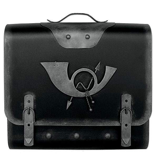 HMF 511-09 Briefkasten Alter Schulranzen Posthorn PH3 40 x 40 x 9 cm Silber günstig online kaufen