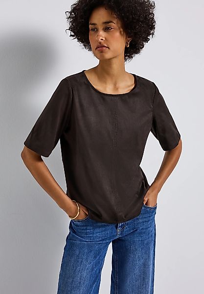STREET ONE Shirtbluse, mit Seitenschlitzen günstig online kaufen