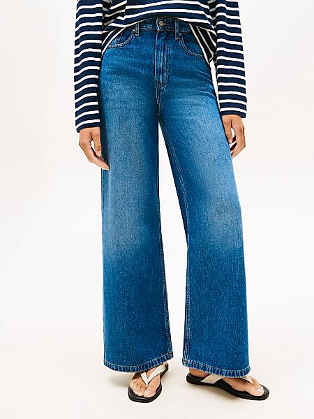 Tommy Hilfiger High-waist-Jeans "DNM FLO WIDE LEG HW" günstig online kaufen