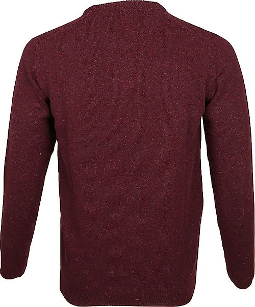 Barbour Tisbury Pullover Wolle Bordeaux - Größe XXL günstig online kaufen