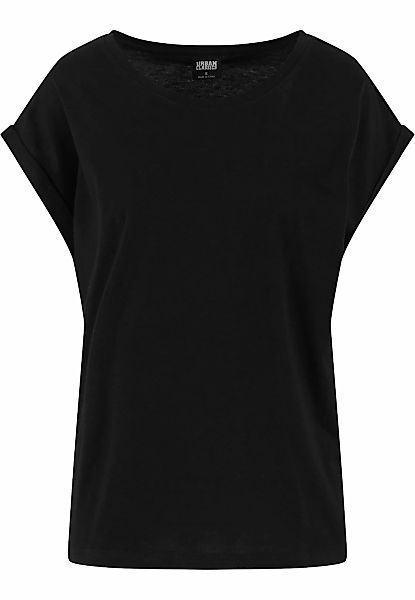 URBAN CLASSICS T-Shirt "Urban Classics Ladies Viscose Extended Shoulder Tee günstig online kaufen