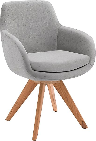 Musterring Esszimmerstuhl "Tavia" (Set) 2 Stk.Stativgestell Wildeiche massi günstig online kaufen