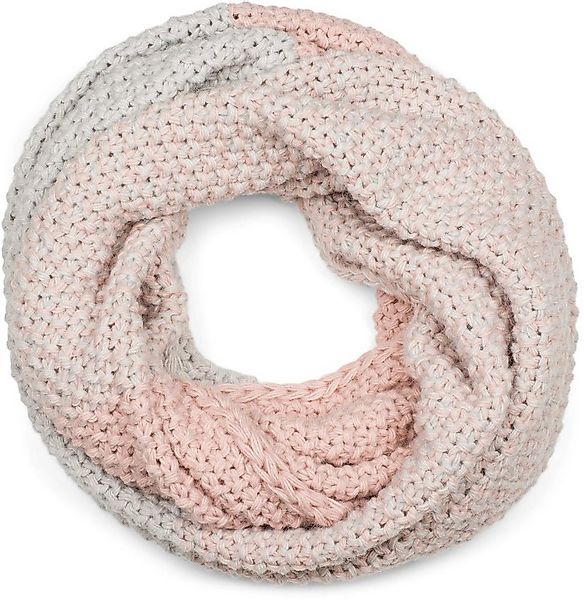 styleBREAKER Strickschal 2-Farbiges Ombré Strick Loop, (1-St) günstig online kaufen