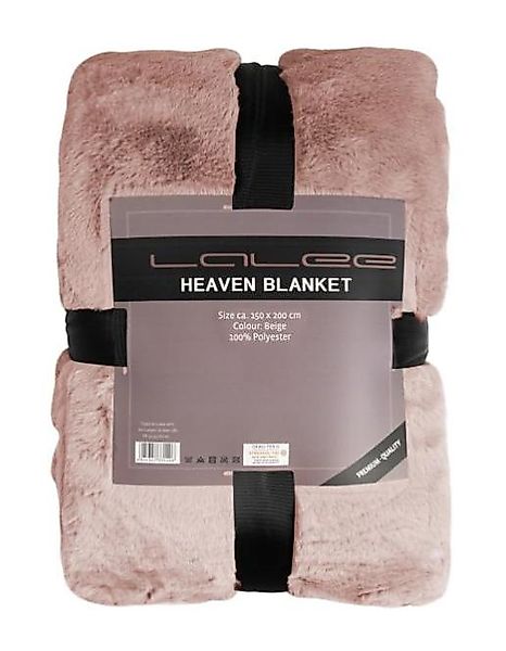 150x200 Kuscheldecke HEAVEN HEB 800 von Lalee powder pink günstig online kaufen