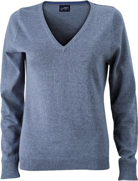 Daiber Strickpullover JN 658 Damen V-Neck günstig online kaufen
