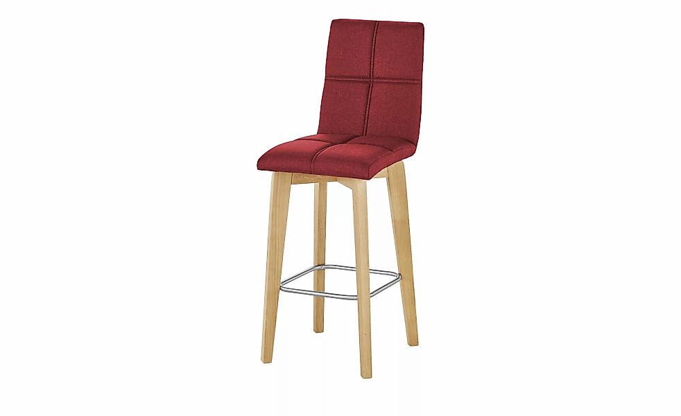 Woodford Barhocker  Anni ¦ rot ¦ Maße (cm): B: 42 H: 112 T: 54.0 Polstermöb günstig online kaufen