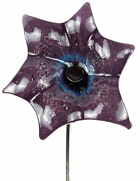 Cwwn Gartenstecker Gartenstecker Glasblume handgefertigt günstig online kaufen